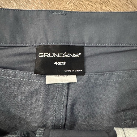 New Grundens Breakwater Pant Dark Slate Gray Waterproof Stretch Fishing 42S Men - Picture 4 of 6
